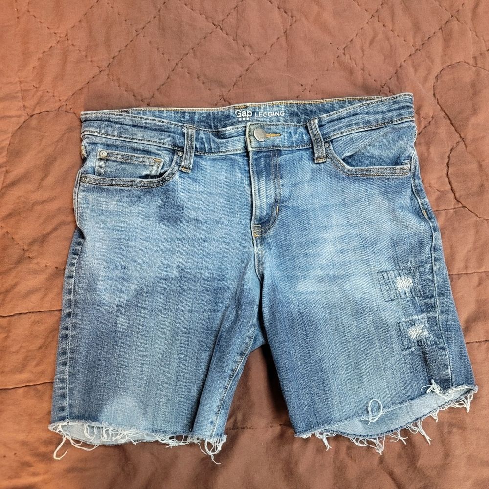 BadSeed Vintage custom reverse tie dye woman's shorts- size 8